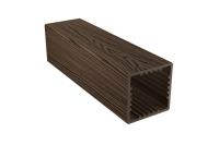 Ограждения ДПК holzhof woodstyle столб 100*100*1000мм, тиснение 3D