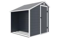 Сарай-дровница пластиковый Black Fox Modernist D 3,92м2