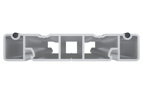 Лага Алюминий HILST JOIST стыковочная SLIM MAX 100*20*4000мм