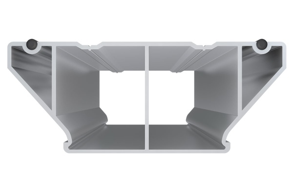 Лага Алюминий HILST JOIST стыковочная PRO MAX 100*40*4000 мм
