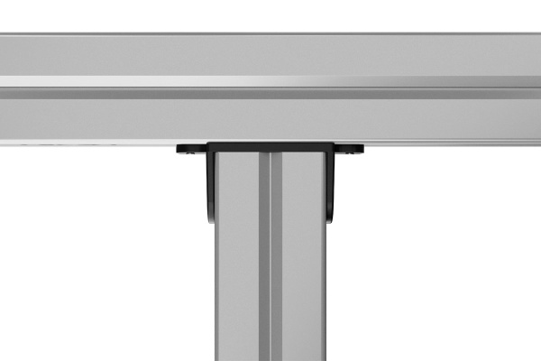 Перпендикулярный соединитель алюминиевой лаги HILST Slim 60х20 (упак. 10шт)